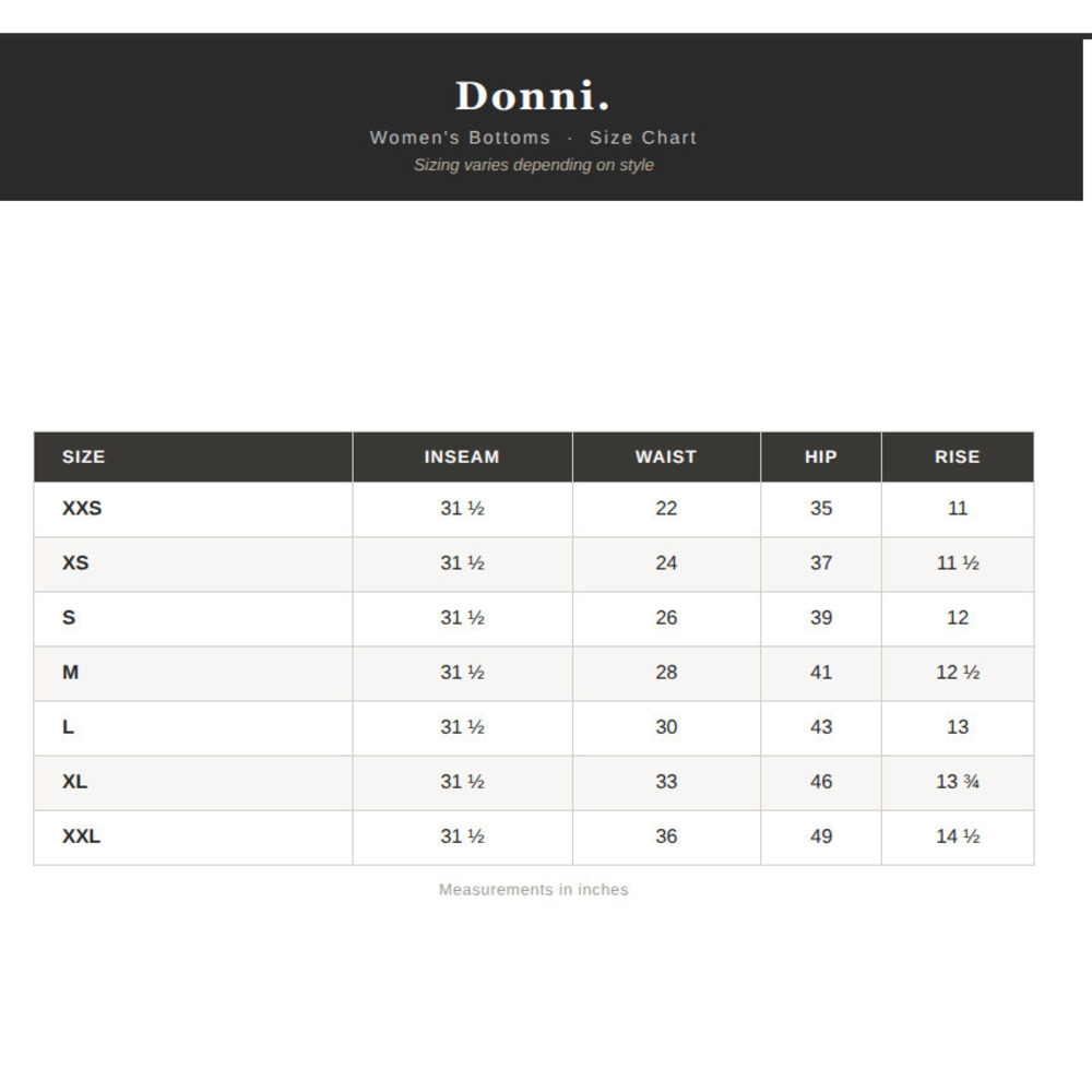 DONNI. Black Straight-Leg Knit Pants with White Side Stripes - Picture 2 of 4